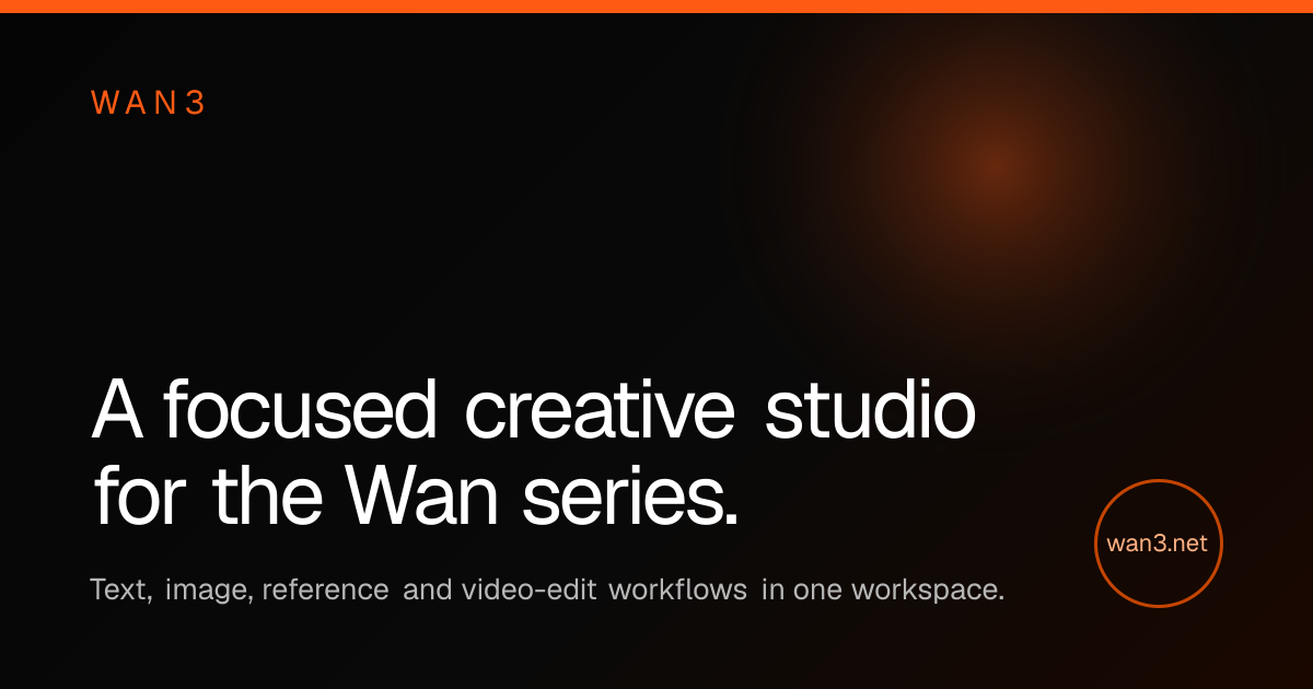 WAN3 AI Video Generator screenshot